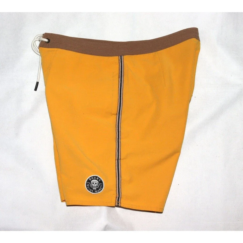 Roark The Chiller Board Short Series Guide Works Men's‎ Swim Gold RB409 Size 30